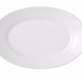 Porland Bella Beyaz 33 cm Kayık Tabak
