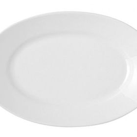 Porland Bella Beyaz 6'lı 33 cm Kayık Tabak