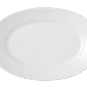 Porland Bella Beyaz 6'lı 33 cm Kayık Tabak