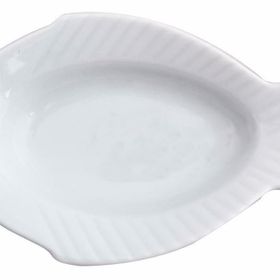 Porland Beyaz 10 cm 6'lı Mini Balık Tabak