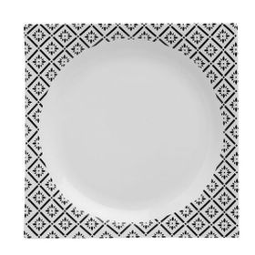Porland Black Touch Desen1 24x24 cm Düz Tabak