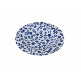 Porland Blue Desen1 22 cm Çukur Tabak