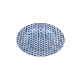 Porland Blue Desen4 22 cm Çukur Tabak