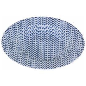 Porland Blue Desen5 22 cm Çukur Tabak