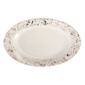 Porland Bohem 27 CM Porselen Kayık Tabak