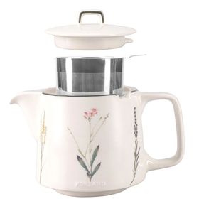 Porland Botanical 1000 cc Desen 10 Kapaklı Demlik
