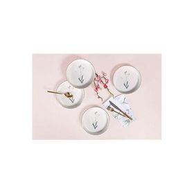 Porland Botanical 19 cm 4'lü Çukur Tabak Set