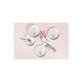 Porland Botanical 19 cm 4'lü Çukur Tabak Set