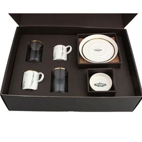Porland Botanical 2 Kişilik 8 Parça İkram Kahve Takımı