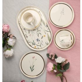 Porland Botanical 2 Kişilik Pasta Çay Servis Takımı