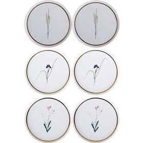 Porland Botanical 21 cm 6 Kişilik Karma Desen Pasta Takımı