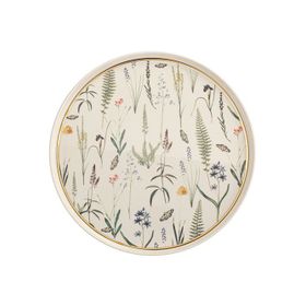Porland Botanical 27 cm 6 Adet Düz Tabak