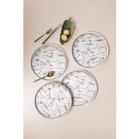 Porland Botanical 4 Adet 27 CM Servis Seti