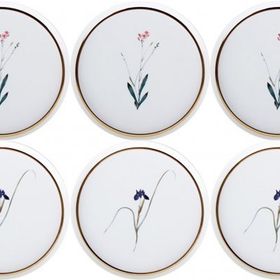 Porland Botanical 6 Kişilik 21 cm Pasta Takım