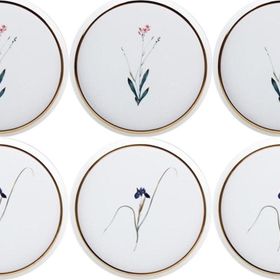 Porland Botanical 6 Kişilik 21 cm Pasta Takım