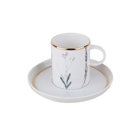 Porland Botanical 6 Kişilik 85 cc Kahve Takımı