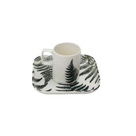Porland Botanical 85 cc 6 Adet Tabaklı Kahve Fincanı