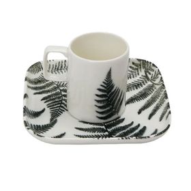 Porland Botanical 85 cc 6 Adet Tabaklı Kahve Fincanı