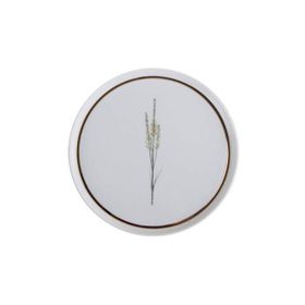 Porland Botanical Beyaz 21 cm Düz Tabak