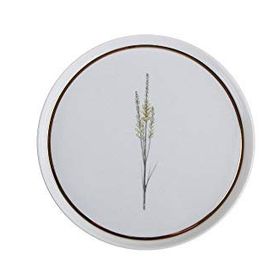 Porland Botanical Beyaz 21 cm Düz Tabak