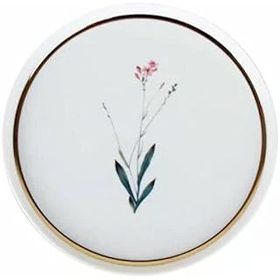 Porland Botanical Çok Renkli Desen 4 21 cm Düz Tabak
