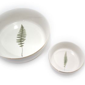 Porland Botanıcal Desen 16 cm 2li Kase Seti