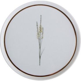 Porland Botanical Desen 2 21 cm Düz Tabak