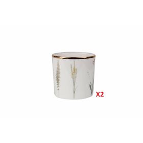 Porland Botanical Desen 230 cc 2'li Bardak