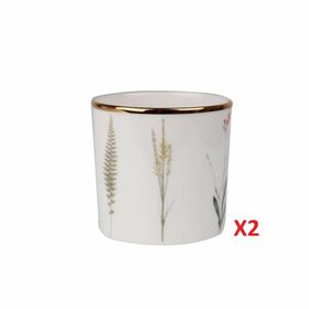 Porland Botanical Desen 230 cc 2'li Bardak