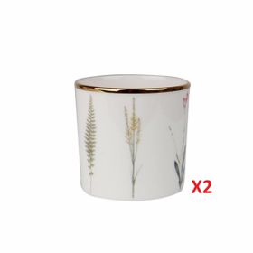 Porland Botanical Desen 230 cc 2'li Bardak
