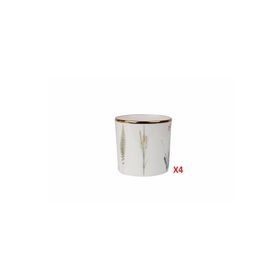 Porland Botanical Desen 230 cc 4'lü Bardak