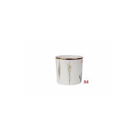 Porland Botanical Desen 230 cc 4'lü Bardak