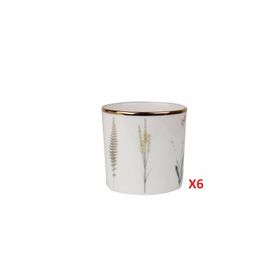 Porland Botanical Desen 230 cc 6'lı Bardak