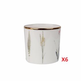 Porland Botanical Desen 230 cc 6'lı Bardak