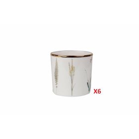 Porland Botanical Desen 230 cc 6'lı Bardak