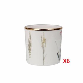 Porland Botanical Desen 230 cc 6'lı Bardak
