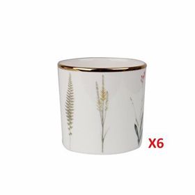Porland Botanical Desen 230 cc 6'lı Bardak