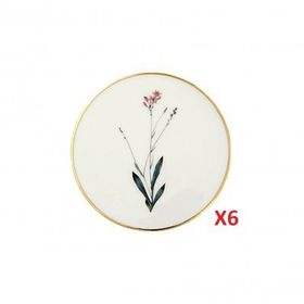 Porland Botanical Desen 6'lı 10 cm Bardak Altlığı