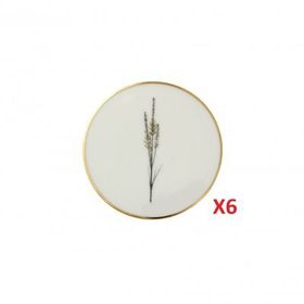Porland Botanical Desen 6'lı 10 cm Bardak Altlığı