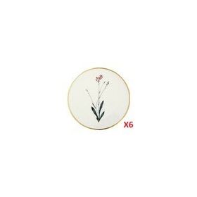 Porland Botanical Desen 6'lı 10 cm Bardak Altlığı