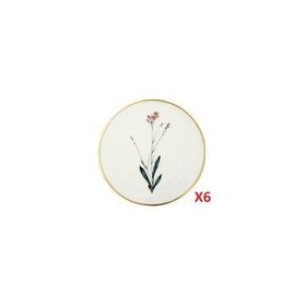 Porland Botanical Desen 6'lı 10 cm Bardak Altlığı