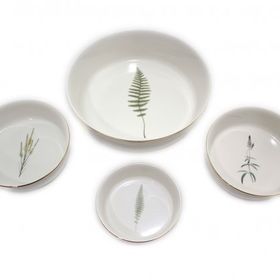 Porland Botanical Desen Karma 4lü Kase Seti