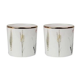 Porland Botanical Desen10 230 cc 2'li Mug Bardak