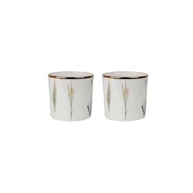 Porland Botanical Desen10 230 cc 2'li Mug Bardak