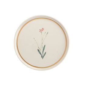 Porland Botanical Desen4 21 cm 6 Adet Düz Tabak