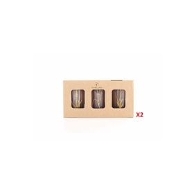 Porland Botanical Mini 3'lü 100 cc 2'li Bardak Takımı