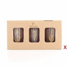 Porland Botanical Mini 3'lü 100 cc 2'li Bardak Takımı