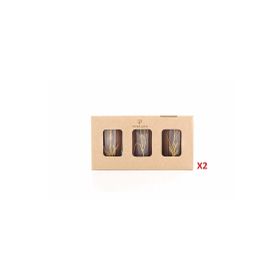 Porland Botanical Mini 3'lü 100 cc 2'li Bardak Takımı