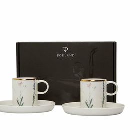 Porland Botanical Serisi 80 cc 2 Kişilik Kahve Takımı