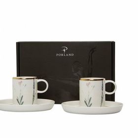 Porland Botanical Serisi 80 cc 2 Kişilik Kahve Takımı